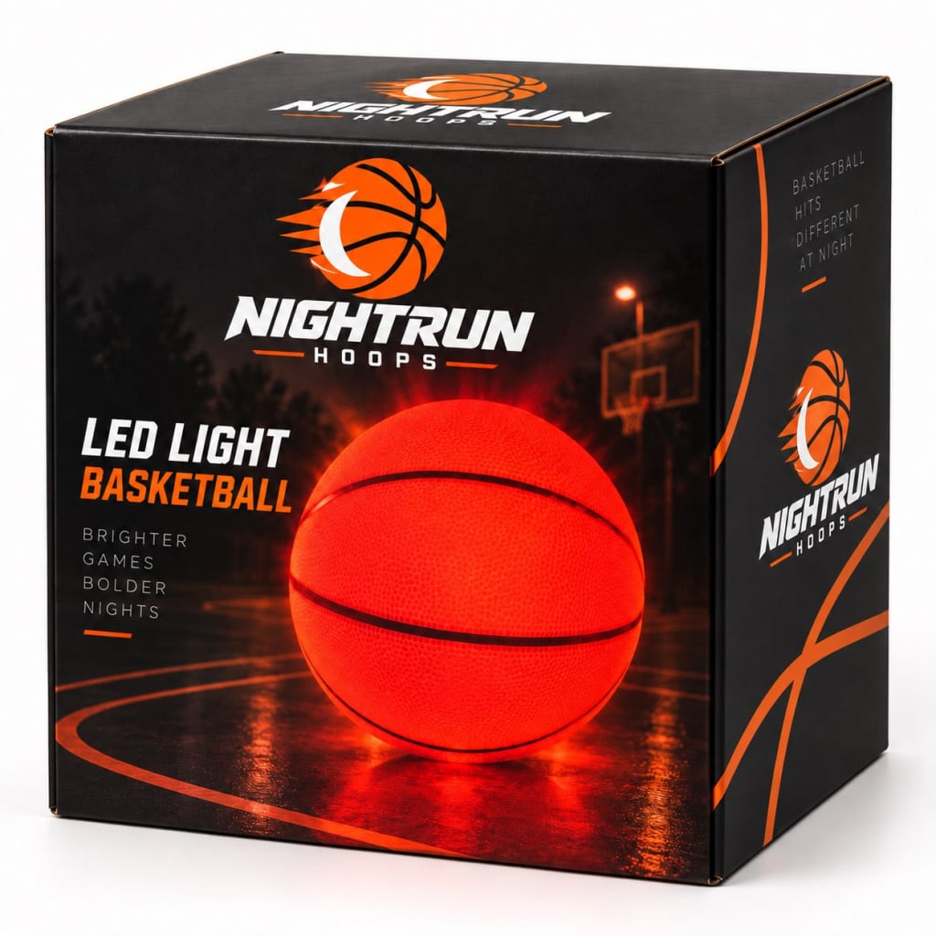 Hoopers Glow basketball